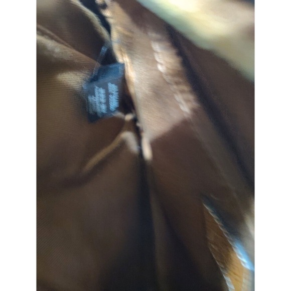 Fossil Vintage Brown Leather Folding Flap Saddle Bag Purse Crossbody - Picture 8 of 10